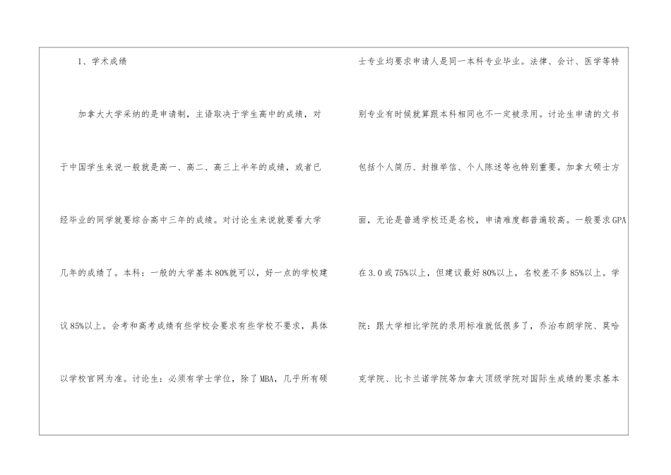 加拿大留学申请需要准备的材料_第3页