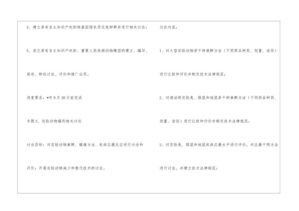 动物实验研究项目申请材料_第3页