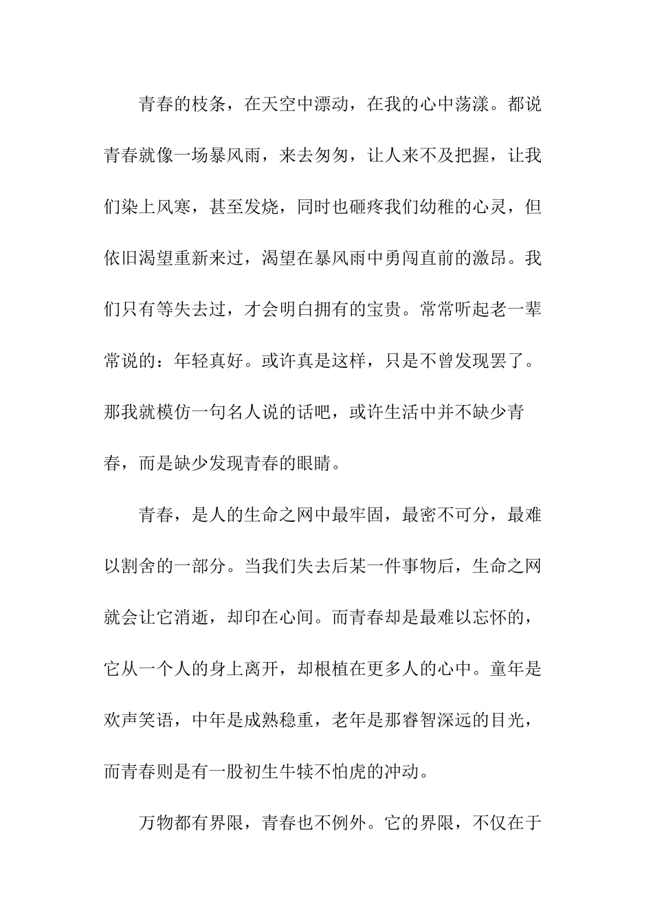 励志青春放飞梦想征文_第3页