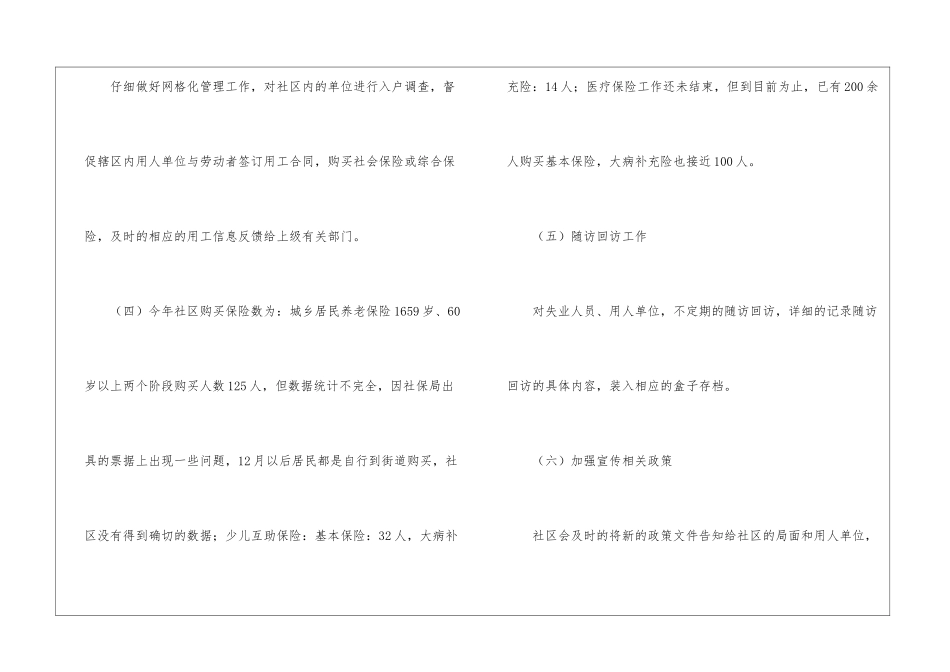 劳动保障站工作总结_第3页