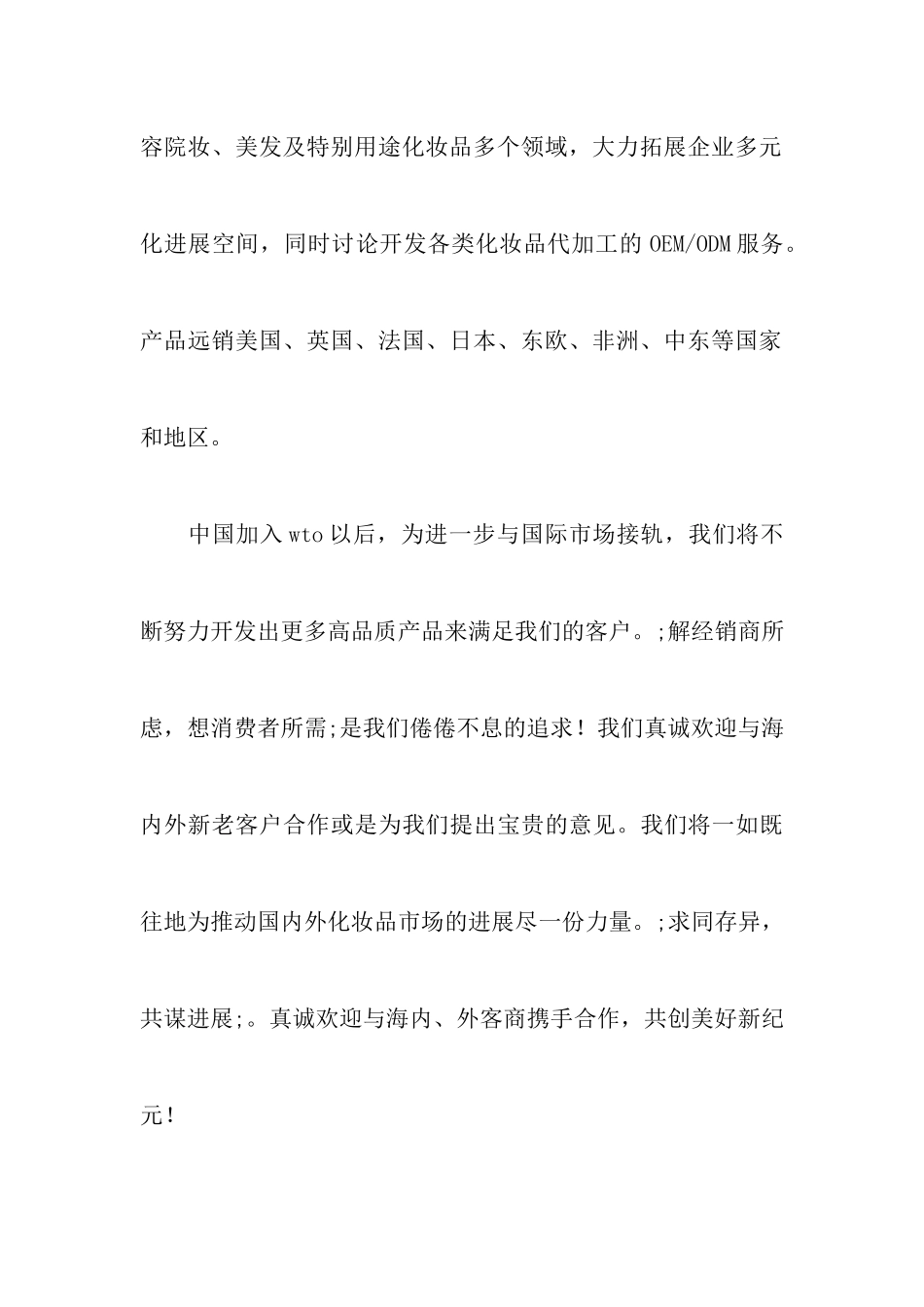 化妆品网络营销策划书_第3页