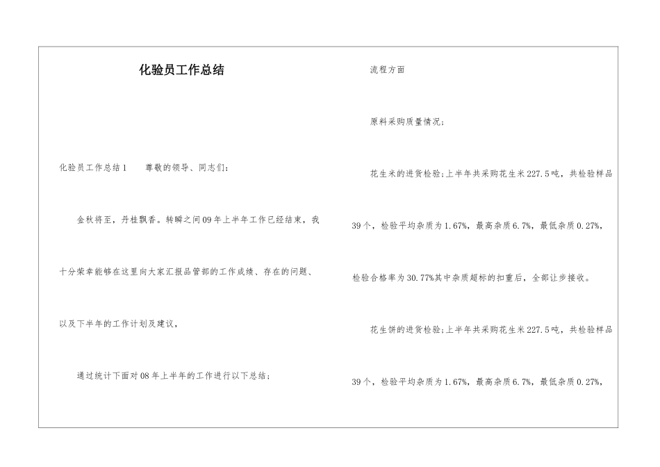 化验员工作总结_第1页