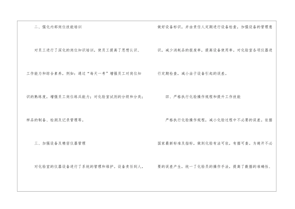 化验室工作总结_第2页