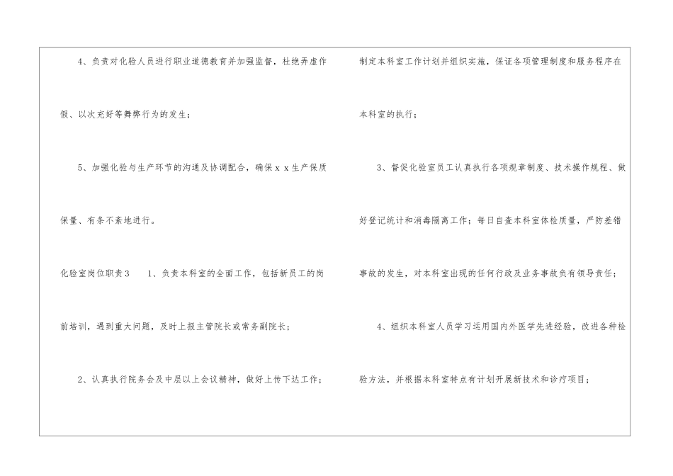 化验室岗位职责15篇_第3页