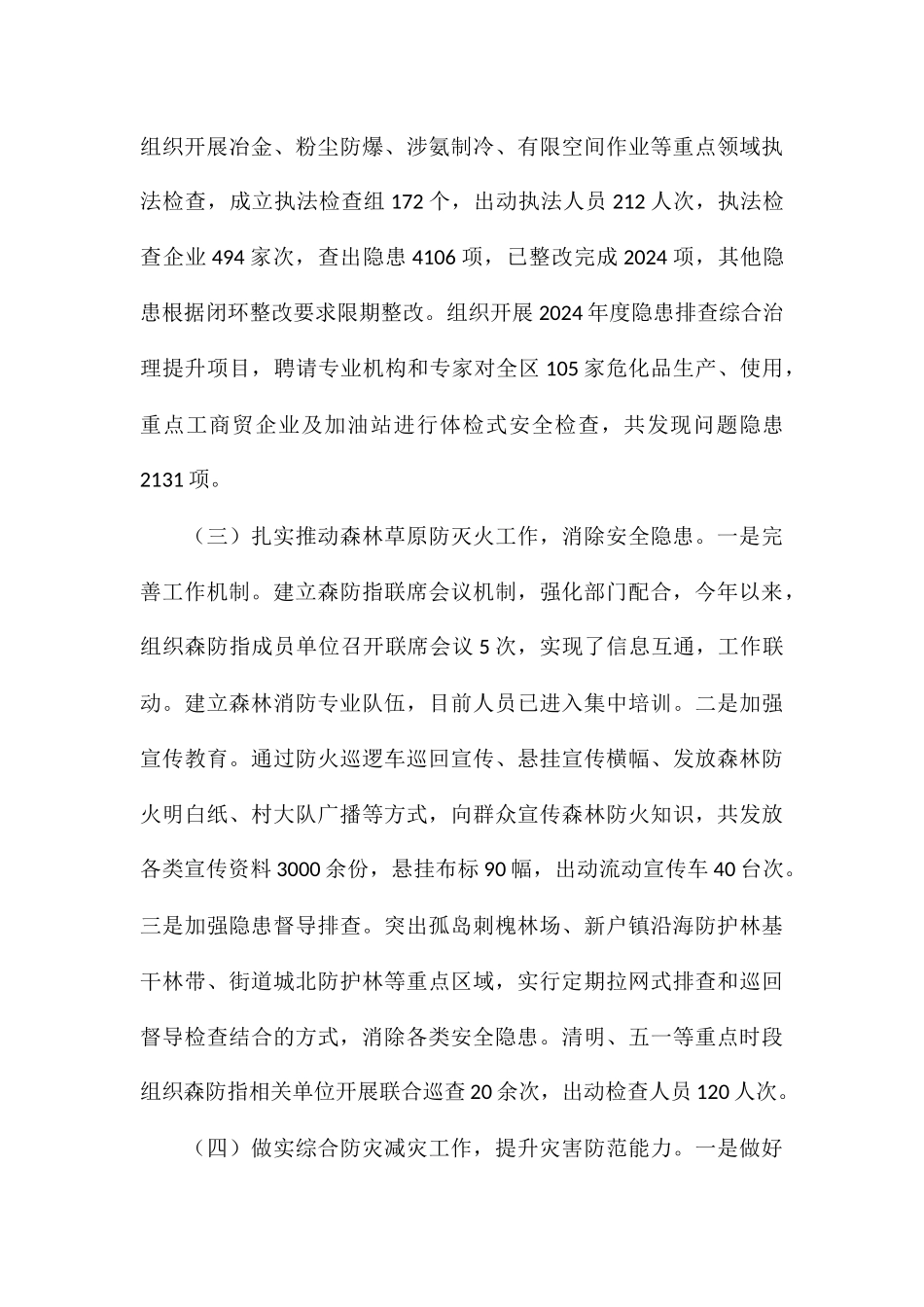 区应急管理局2024年工作计划_第3页