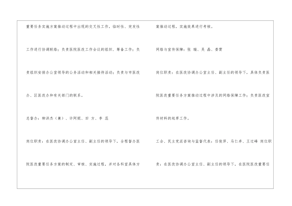 医改协调办公室成员岗位职责_第3页