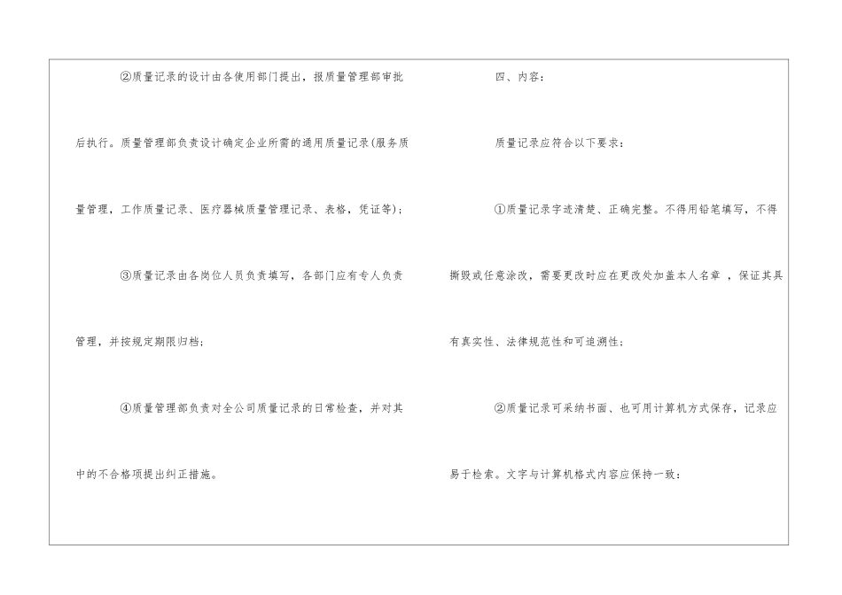 医疗科技公司质量体系文件管理程序--_第2页