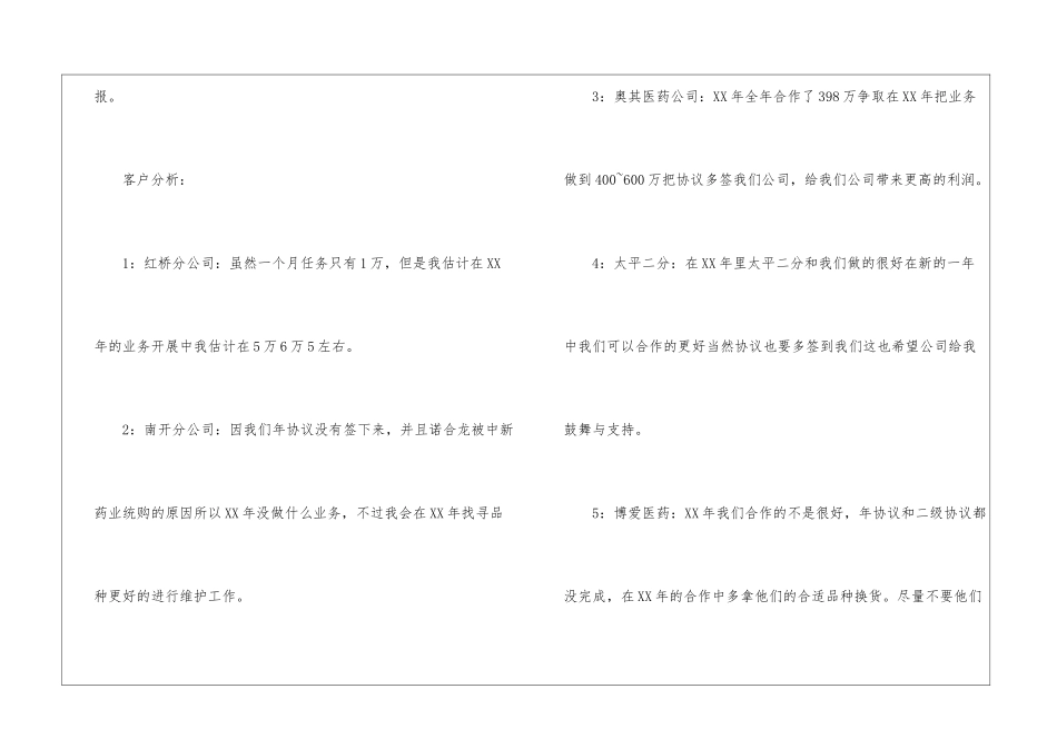 医药代表年终工作总结6篇_第3页