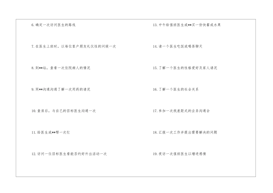 医药代表工作计划三篇_第2页