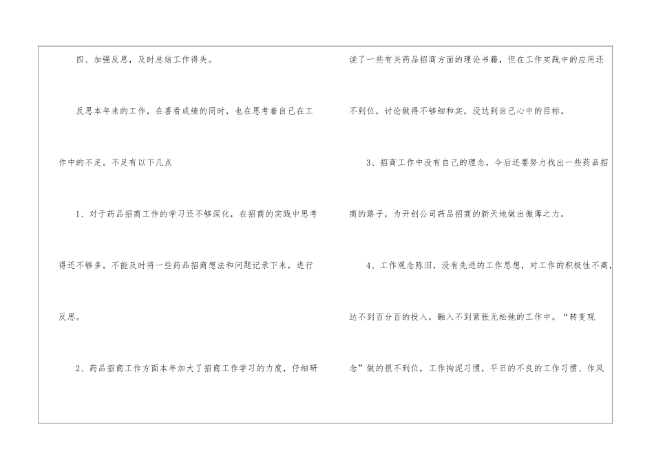医药公司药品销售工作总结_第3页