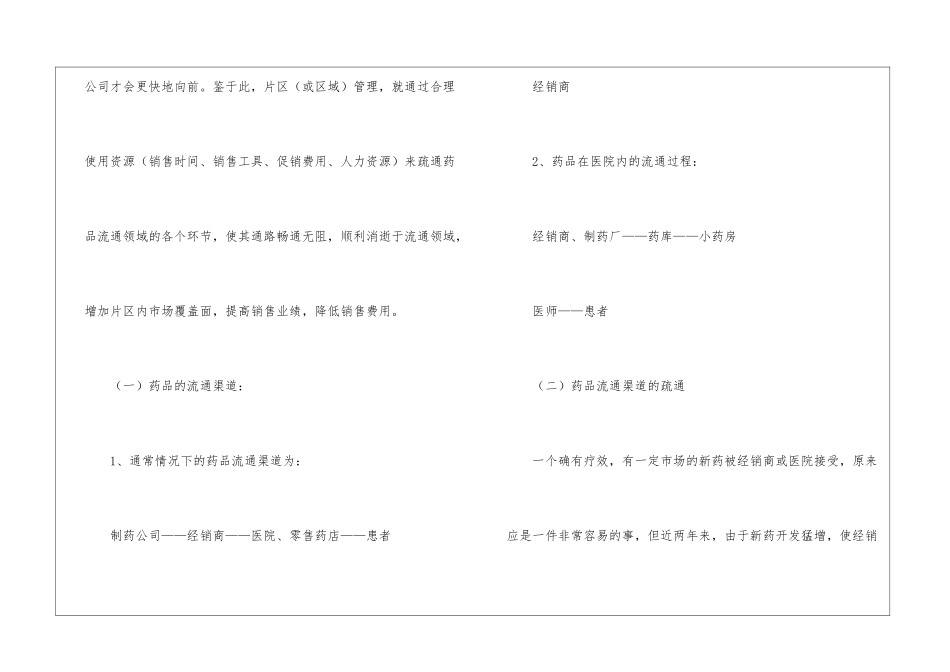 医药销售人员工作总结_第2页