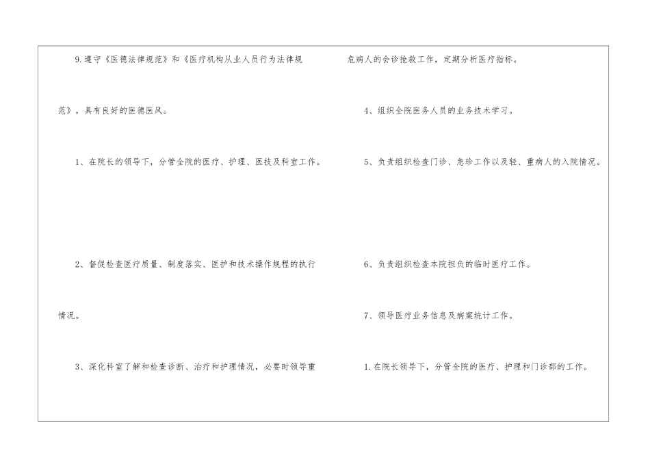 医院副院长岗位职责-_第2页