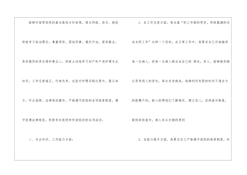 医院助产护士个人年终自我总结_第2页