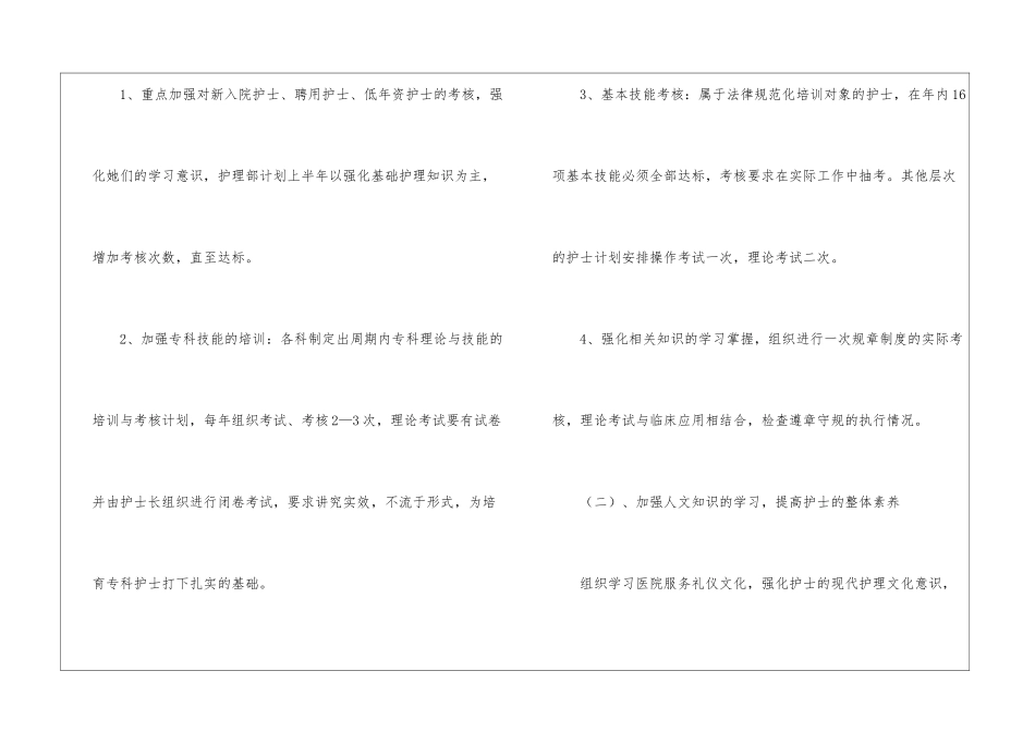 医院护士年度工作计划三篇_第2页