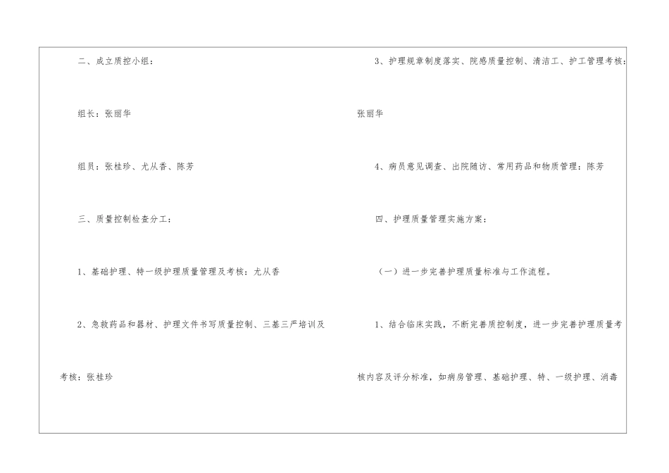 医院护理工作计划15篇_第2页