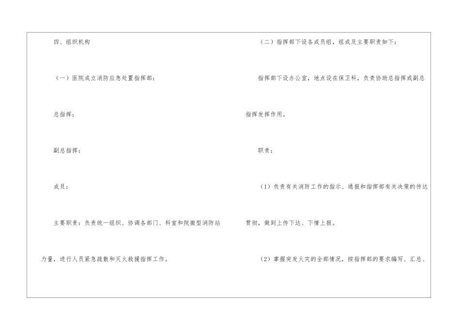 医院火灾应急预案11篇_第3页