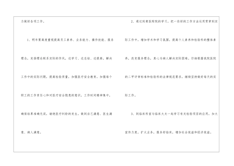 医院的检验科工作计划_第2页