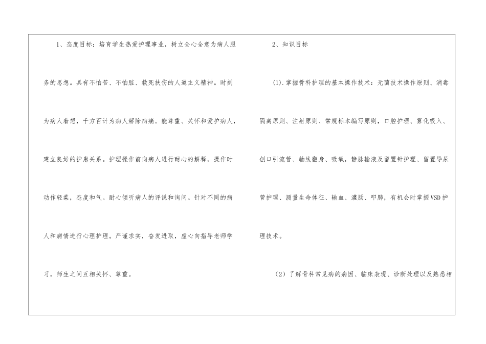 医院骨科带教计划_第2页