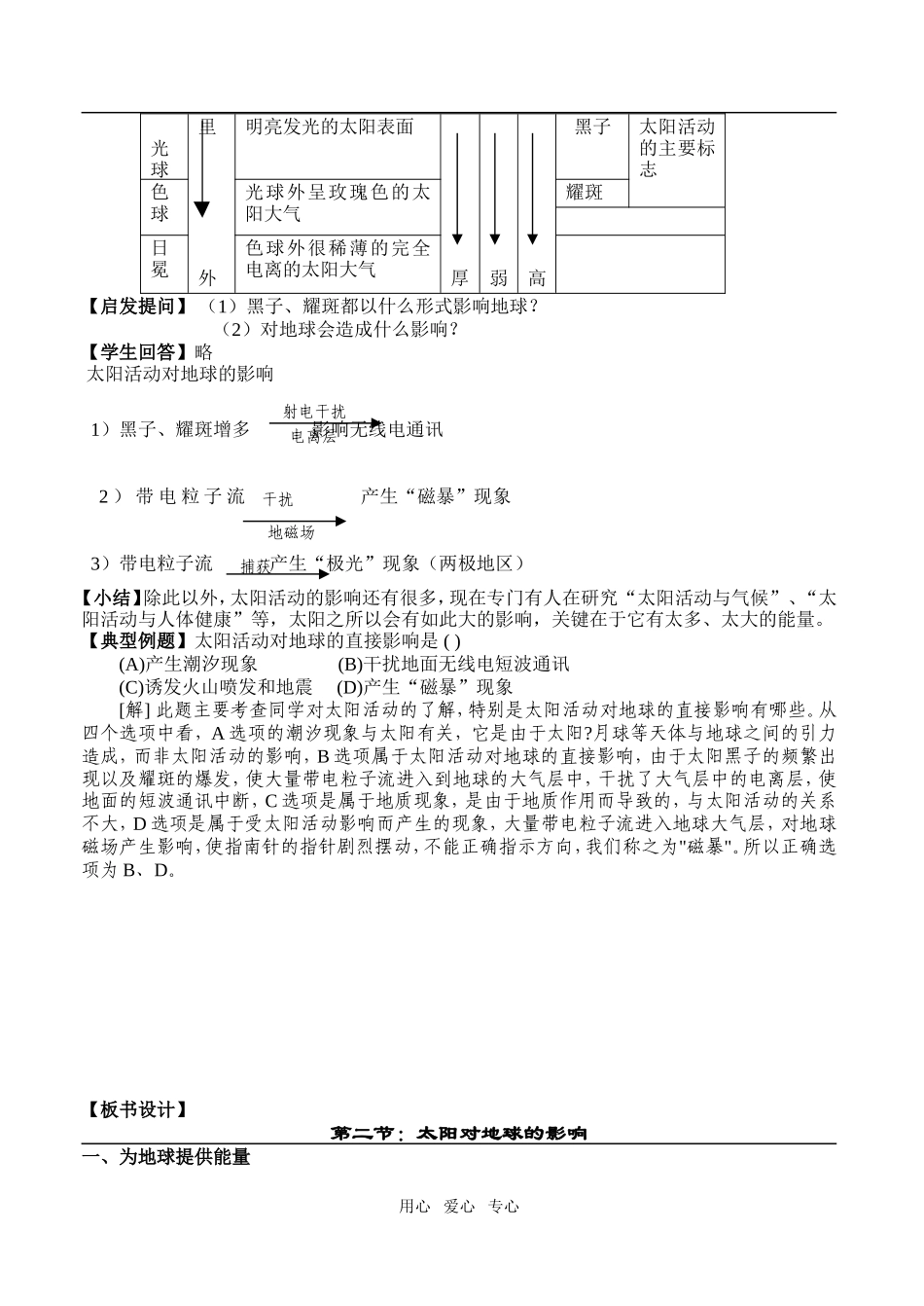 1、2太阳对地球的影响_第3页