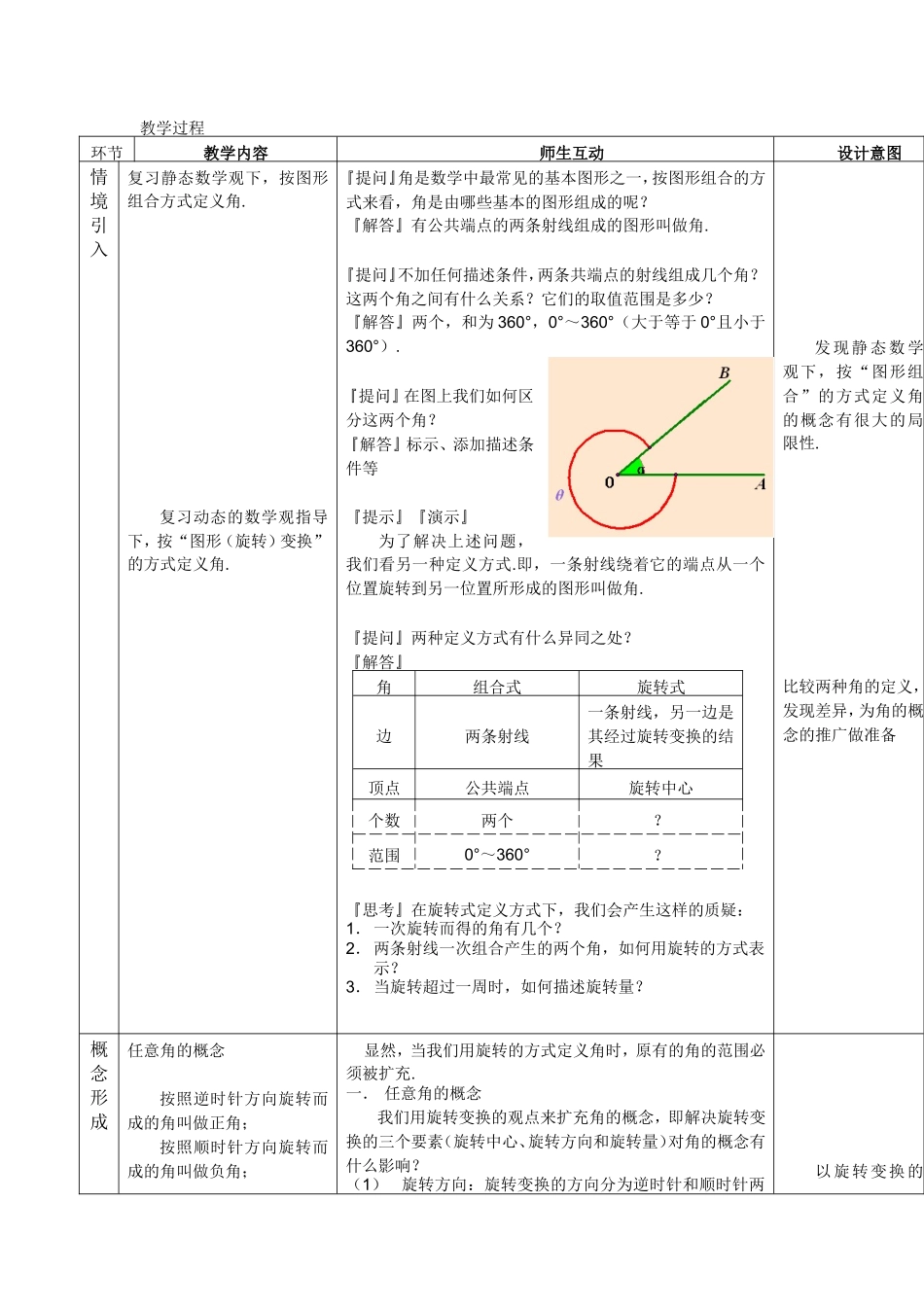 1.1.1角的概念的推广任意角、终边相同的角、象限角_第2页