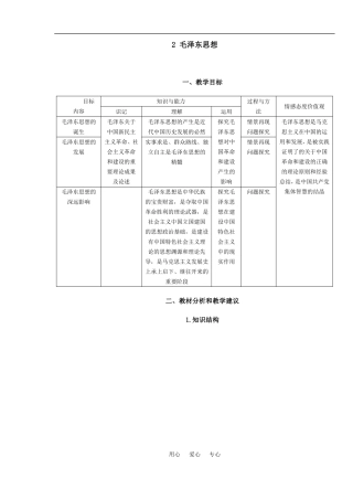 2 毛泽东思想