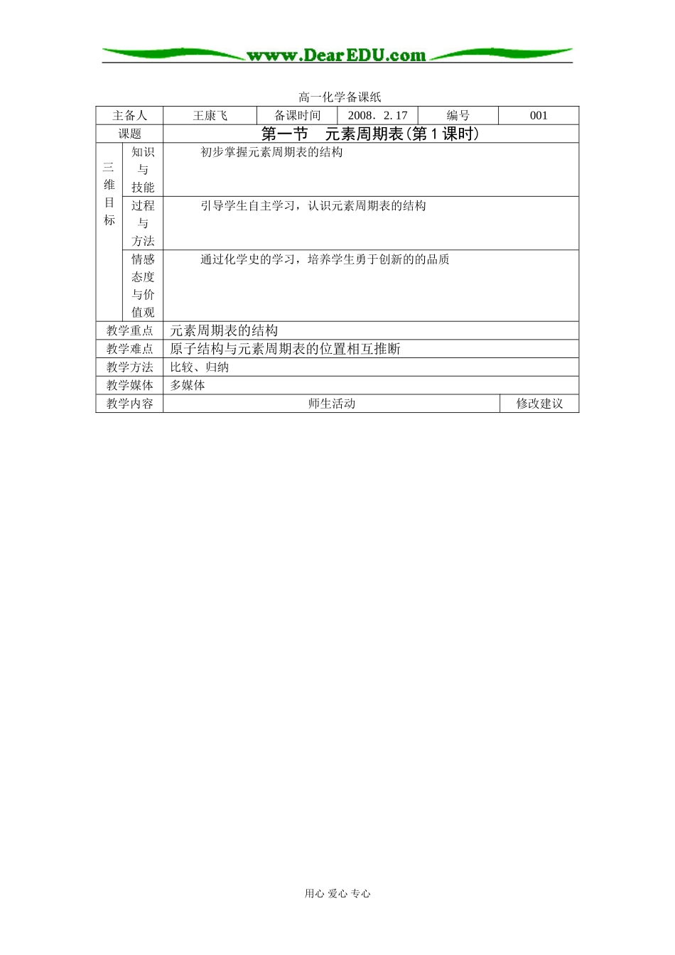 1.1元素周期表1课时1_第1页