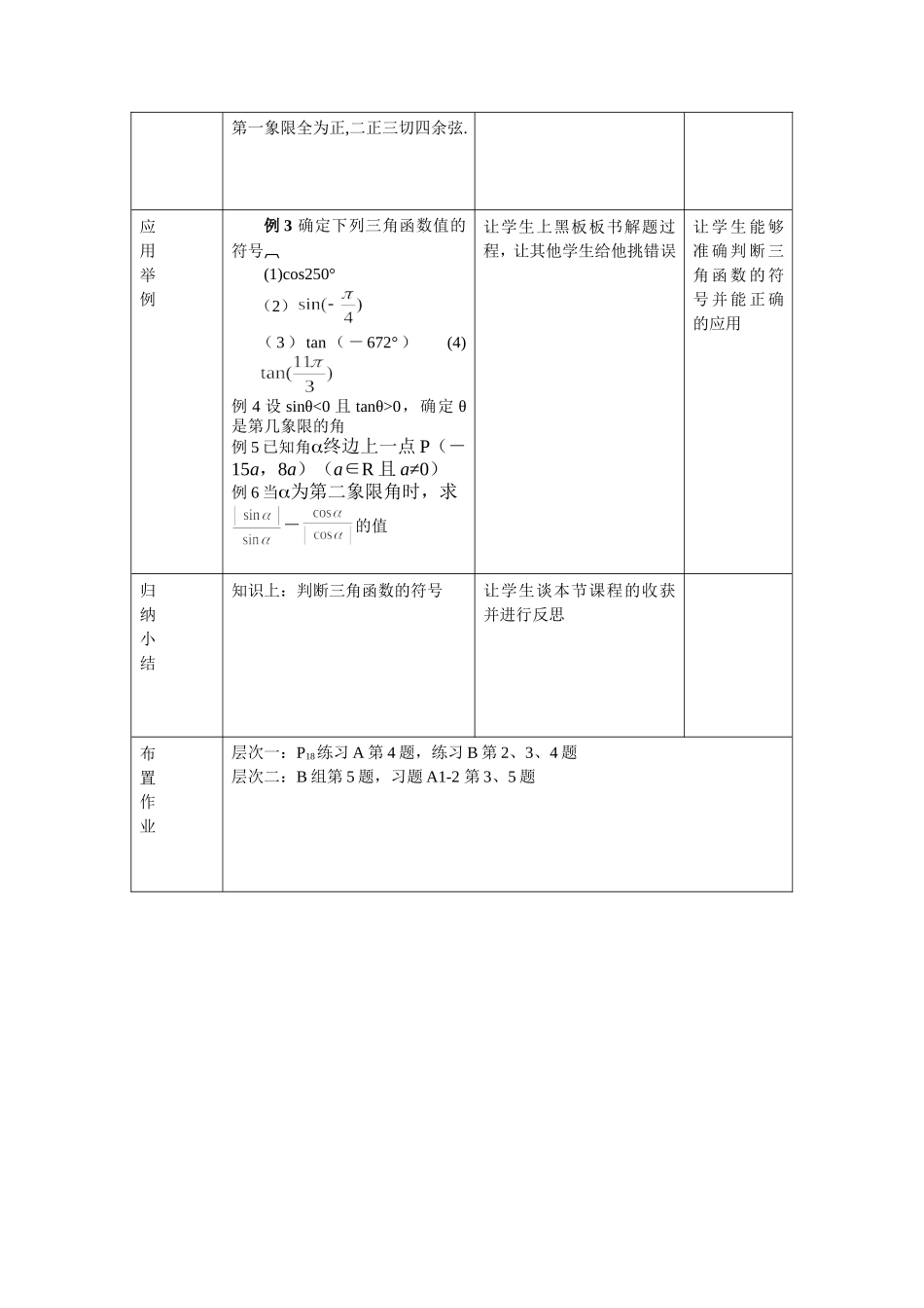 1.2.1  任意三角函数的定义（2）_第3页