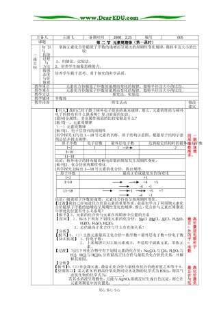 1.2元素周期律 1课时5