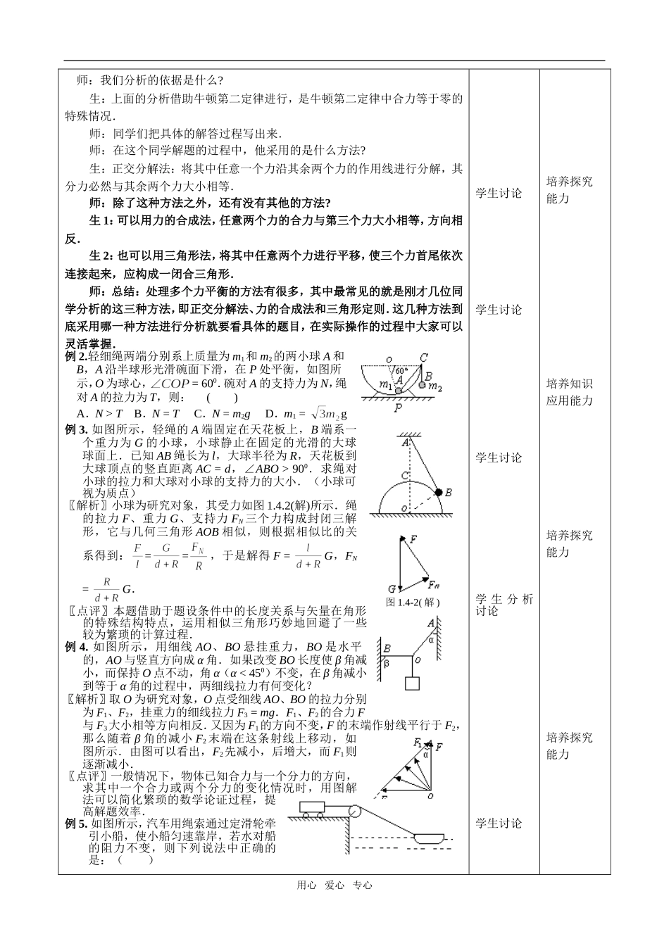 09江苏省海州高级中学高一物理第四章牛顿定律教学案必修一 (4)_第2页