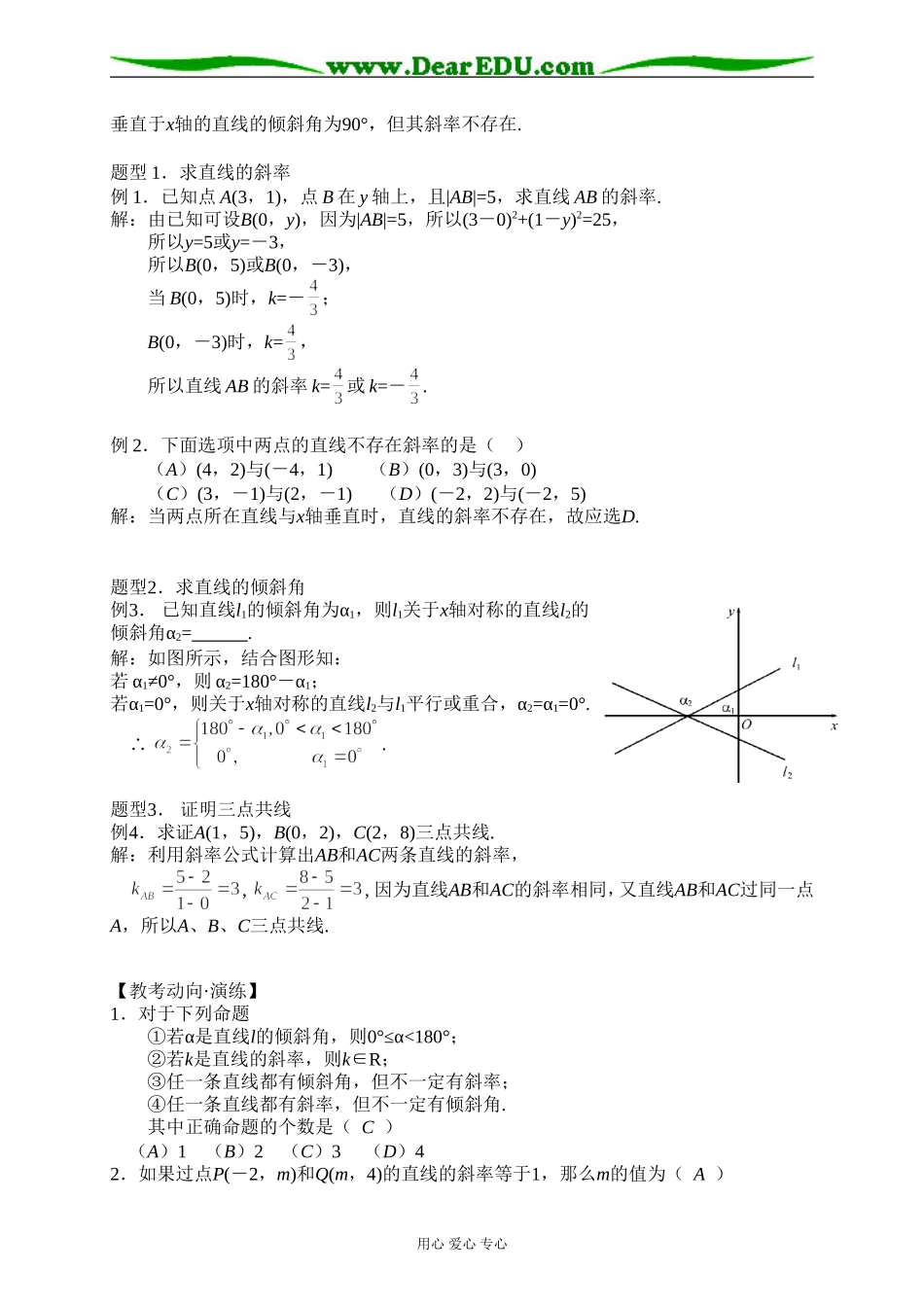 2.2.1直线方程的概念与直线的斜率_第2页