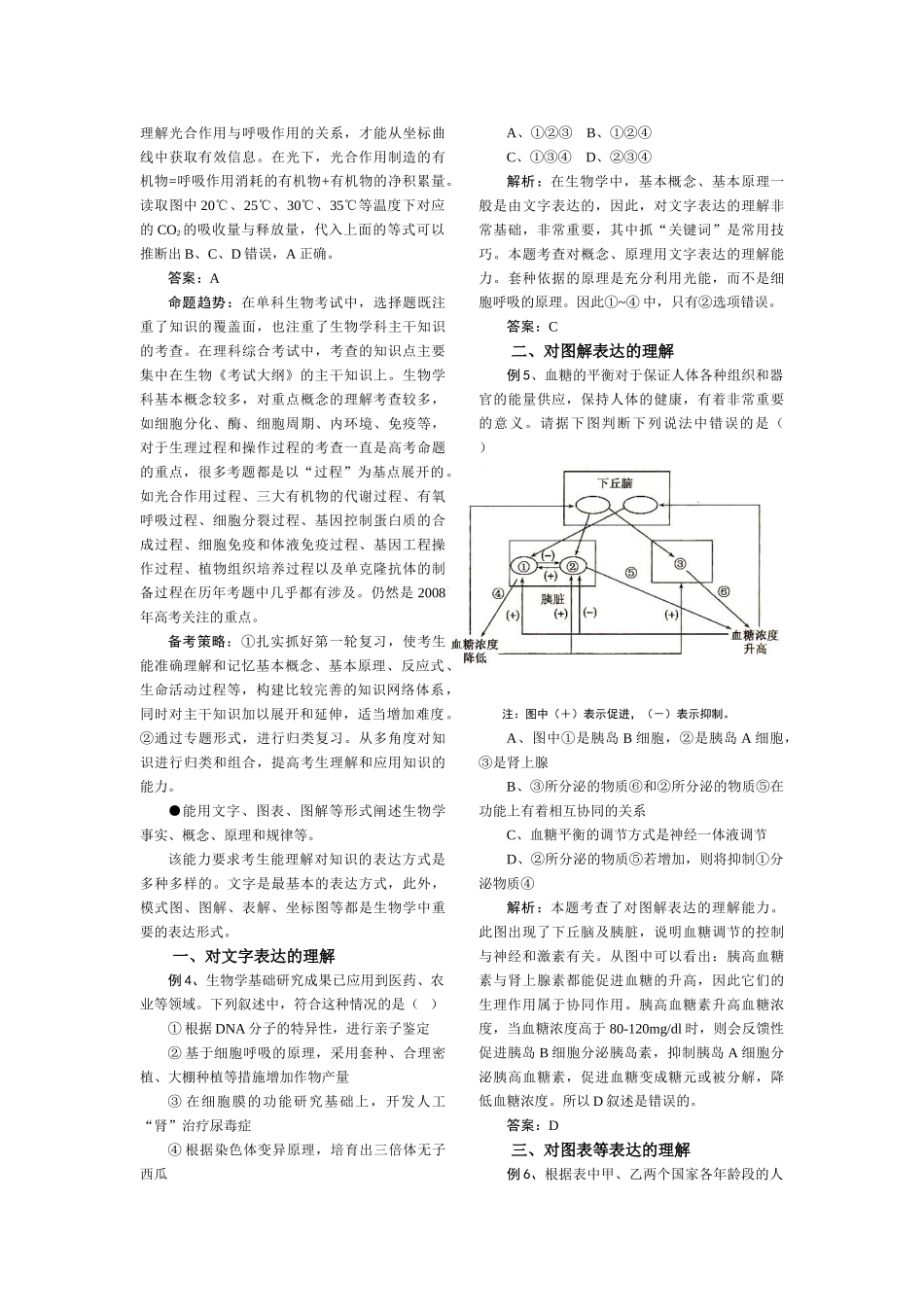 09届二轮生物备考会交流材料(黄梅实中)_第2页