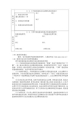 2.2.2平面向量的正交分解及其坐标表示