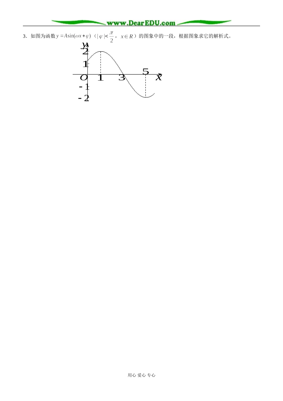 1.3.4 函数y＝Asin（ωx＋φ）解析式_第3页