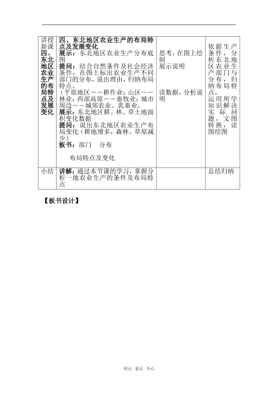 2.3 中国东北地区农业的可持续发展（教案）3_第3页