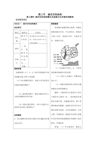 2.3.2 城市空间结构