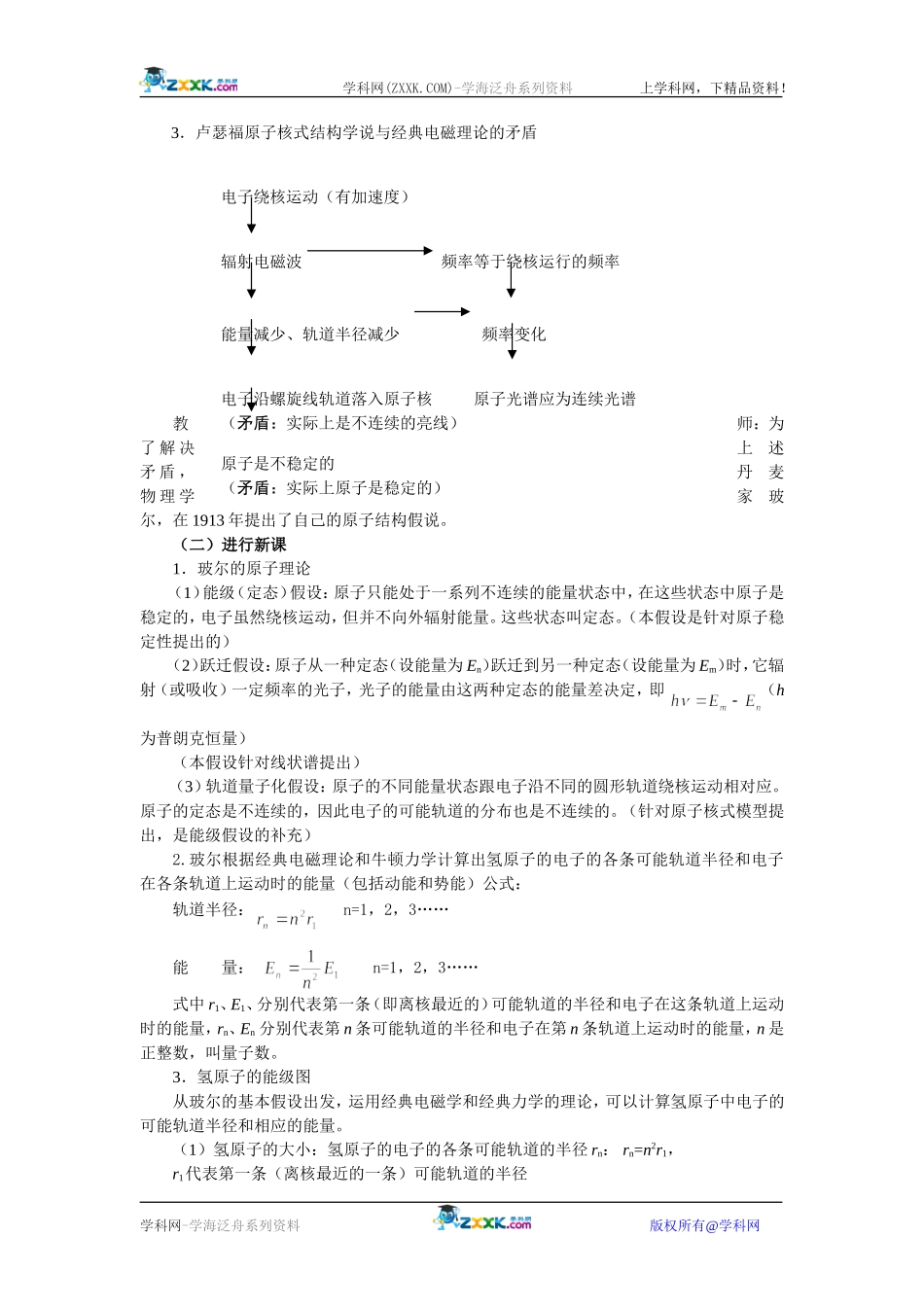 18.4  玻尔的原子模型_第2页