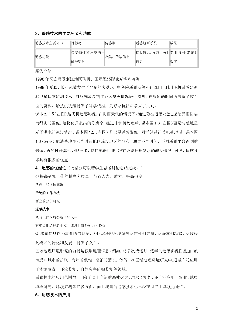 1-2地理信息技术在区域地理环境研究中的应用 教案_第2页