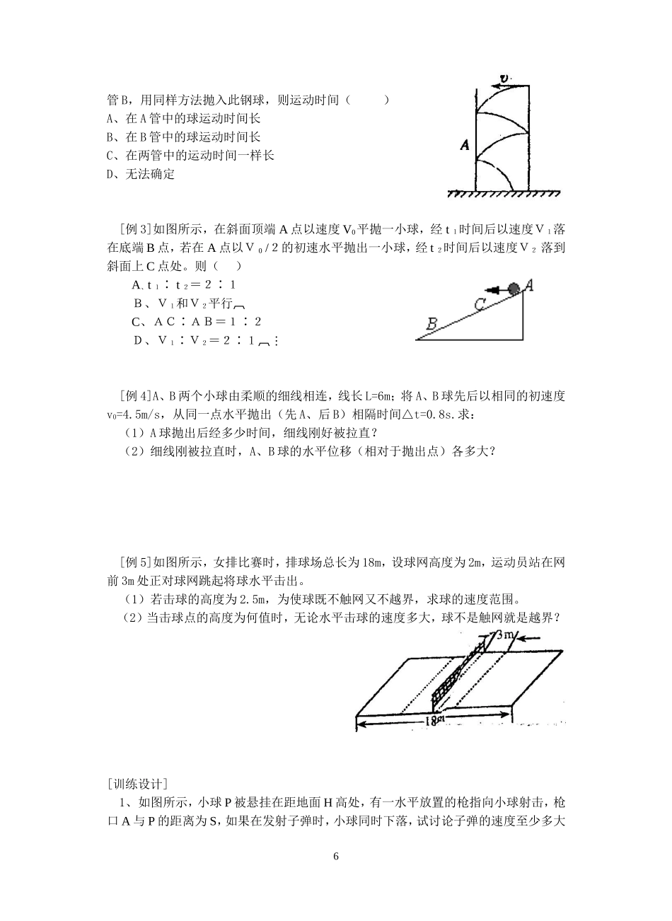 2--平抛物体的运动_第2页