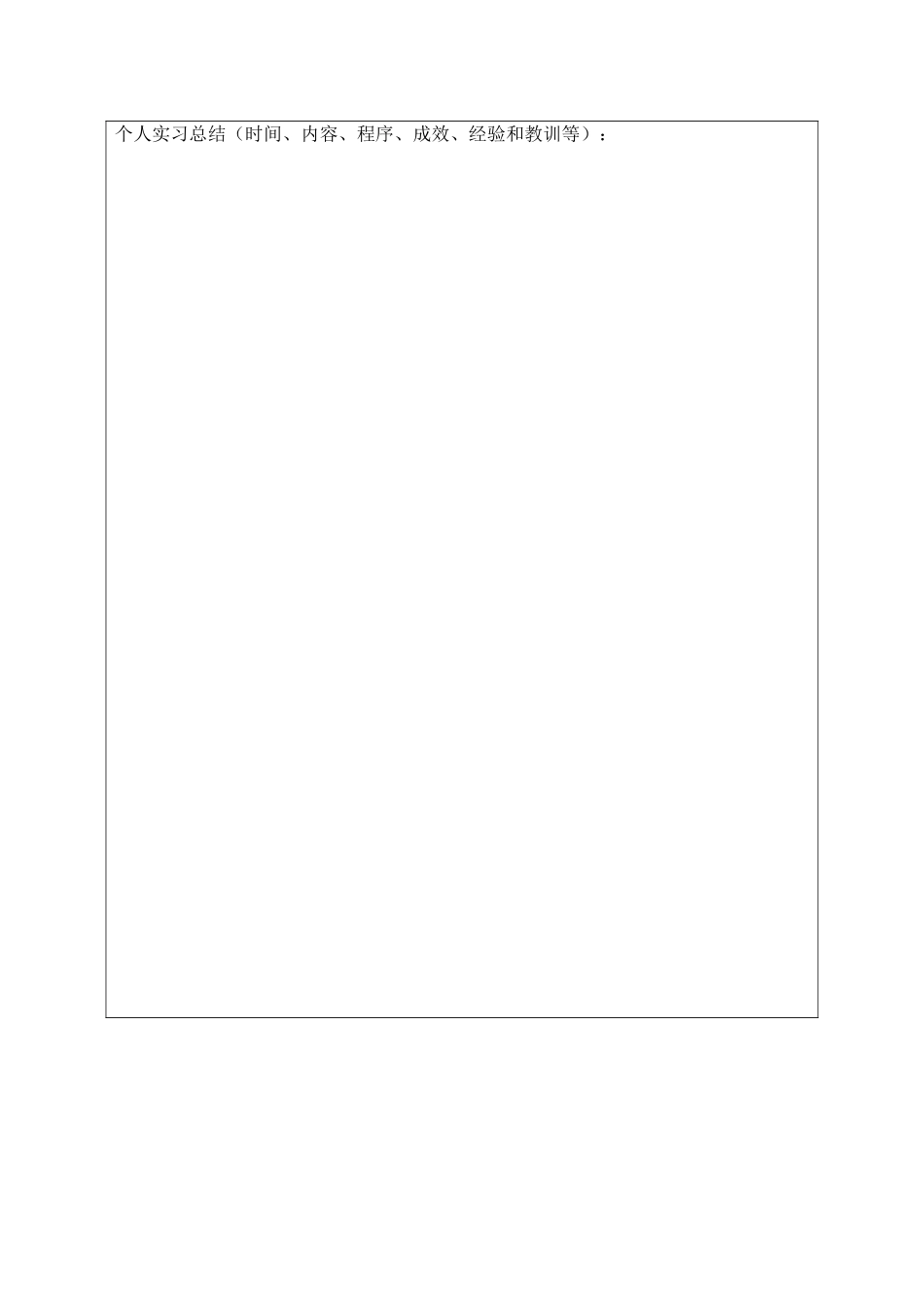 亳州职业技术学院药学院实习报告模板_第3页