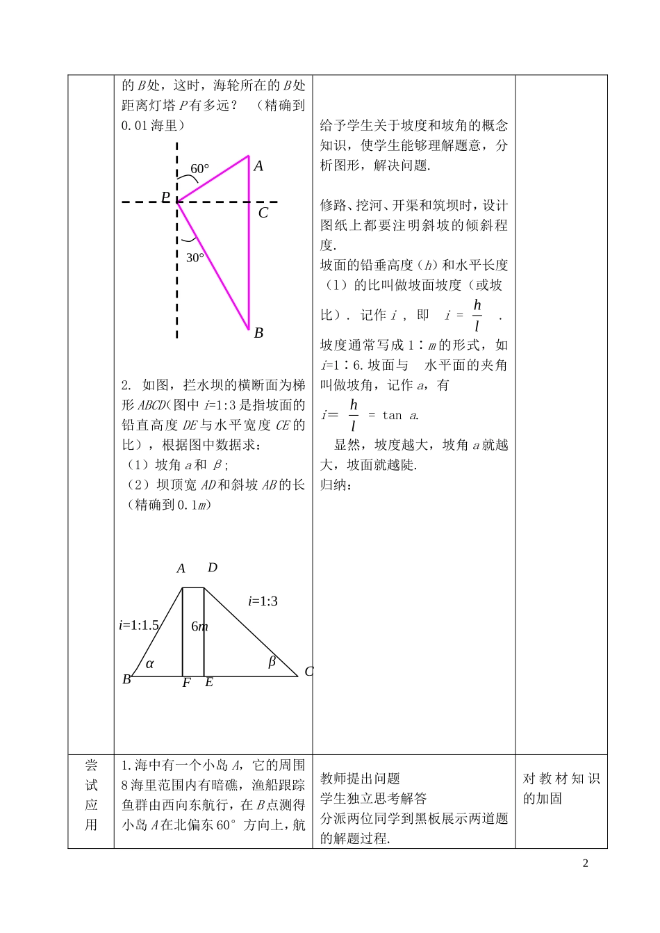 方位角应用举例（第二课时）_第2页