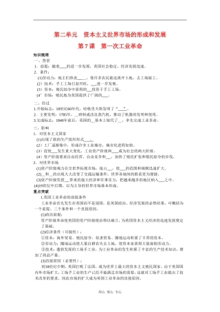 2.7《第一次工业革命》