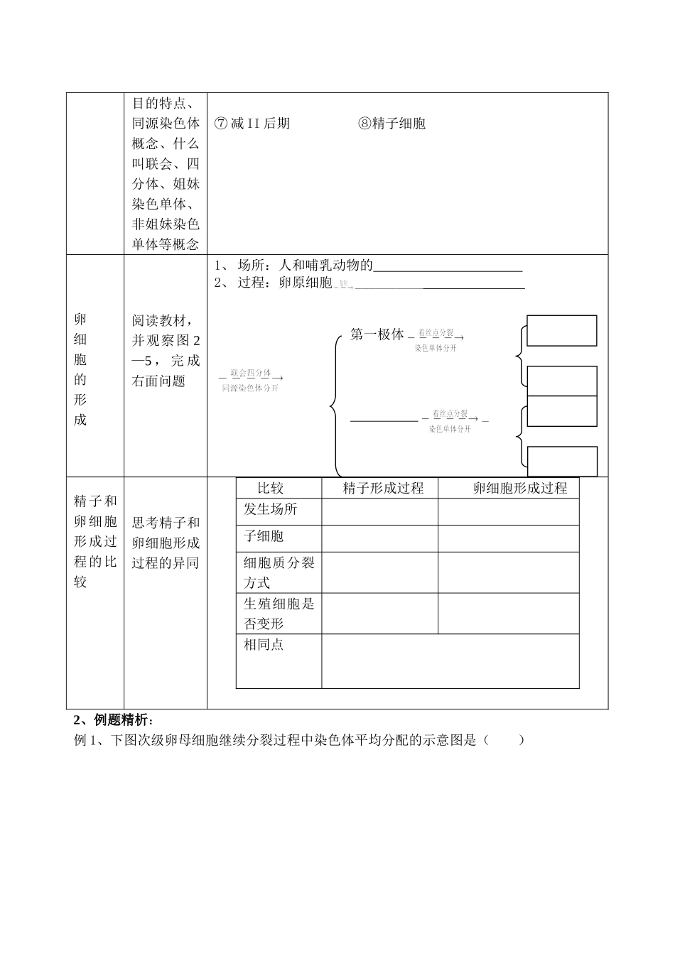 2008江苏省东海高级中学高考生物必修2教学案[整理21套]人教版 (3)_第2页
