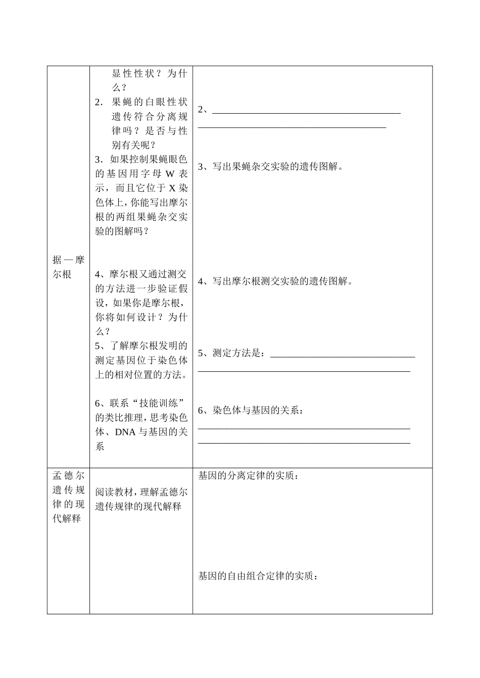 2008江苏省东海高级中学高考生物必修2教学案[整理21套]人教版 (5)_第2页