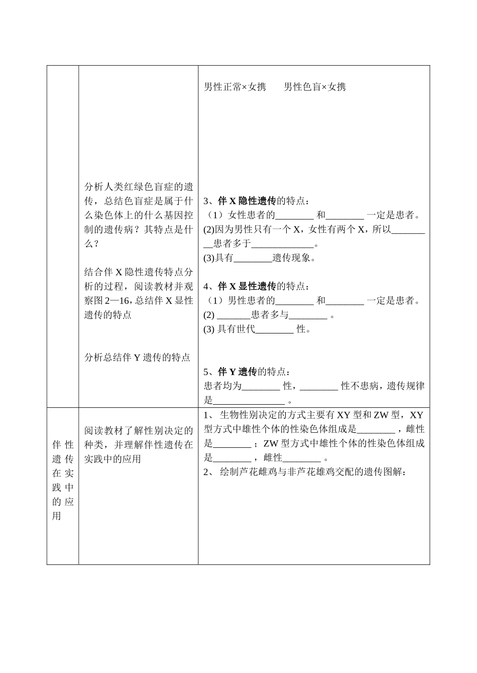 2008江苏省东海高级中学高考生物必修2教学案[整理21套]人教版 (6)_第2页