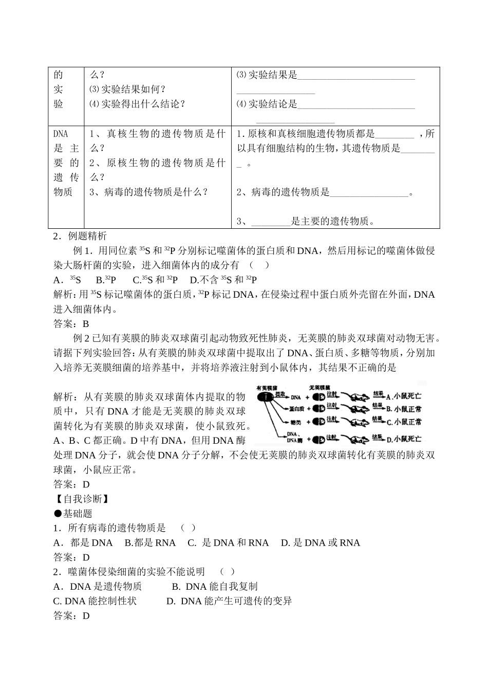 2008江苏省东海高级中学高考生物必修2教学案[整理21套]人教版 (7)_第2页