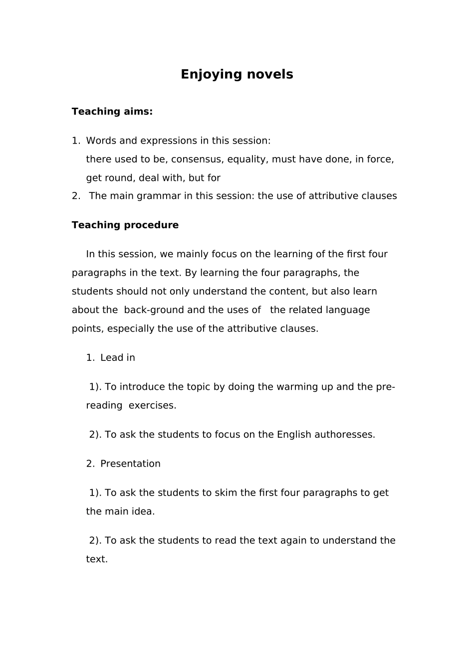 2009广东英语高考一轮复习模块10教案 Reading I新人教版_第1页