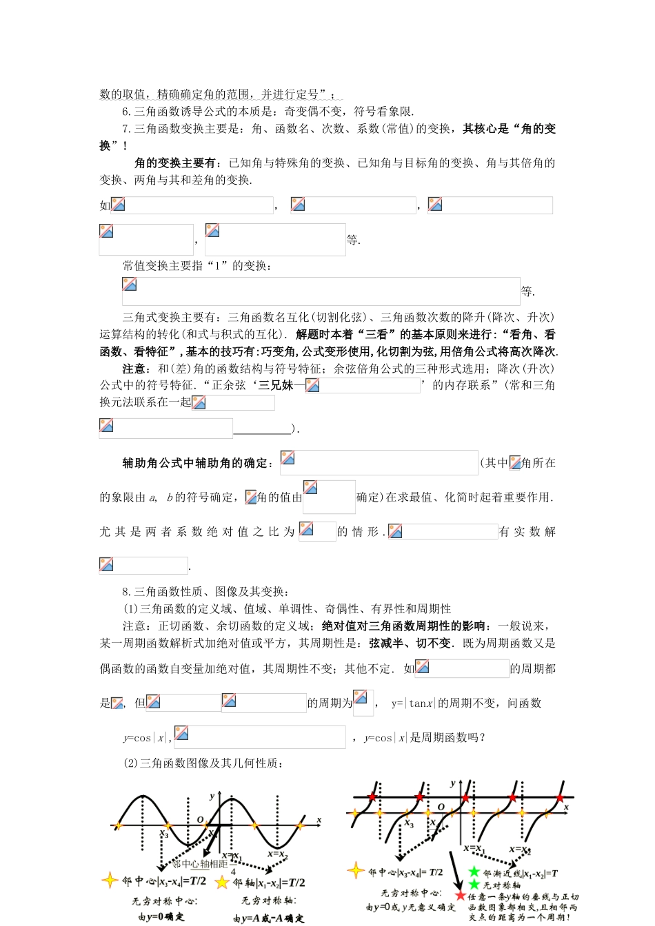 2007年高考数学三角函数复习教学案 人教版_第2页