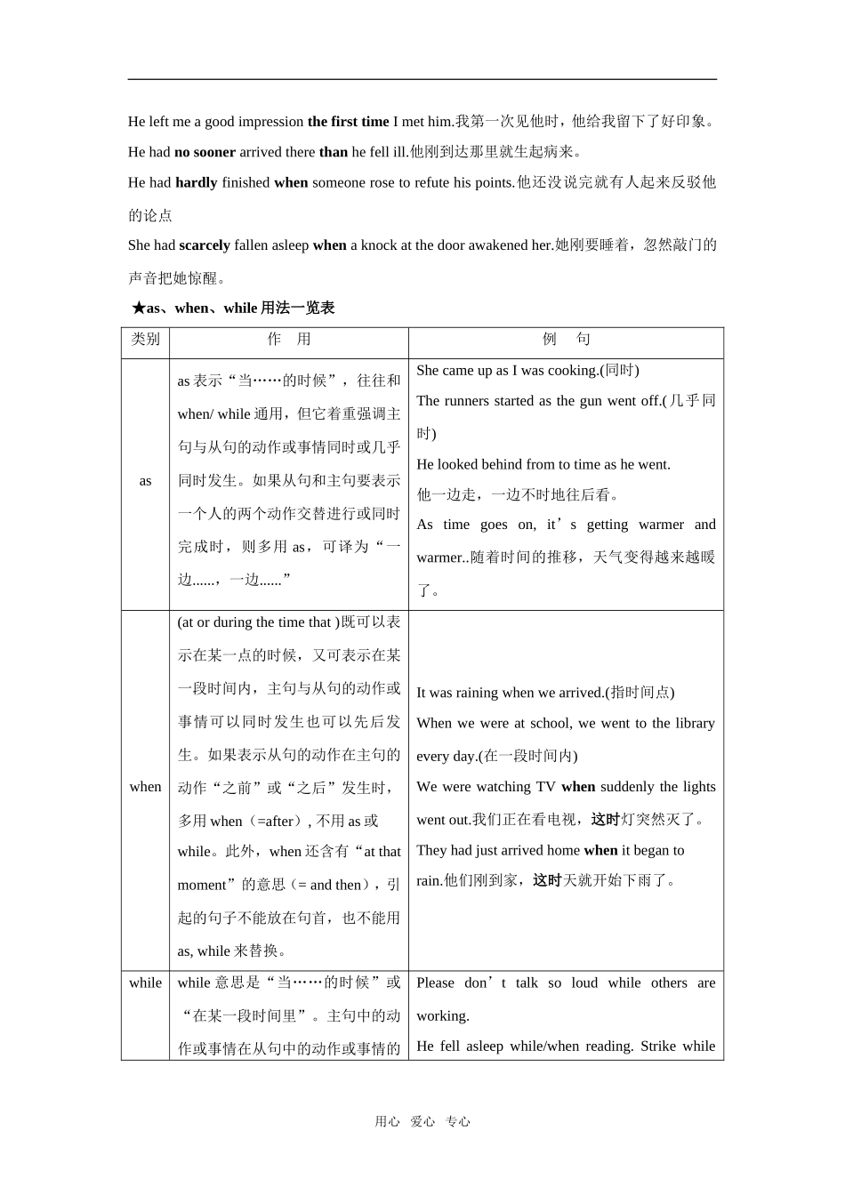 2009届高三英语语法复习教案之状语从句（带07-08年高考真题）_第2页