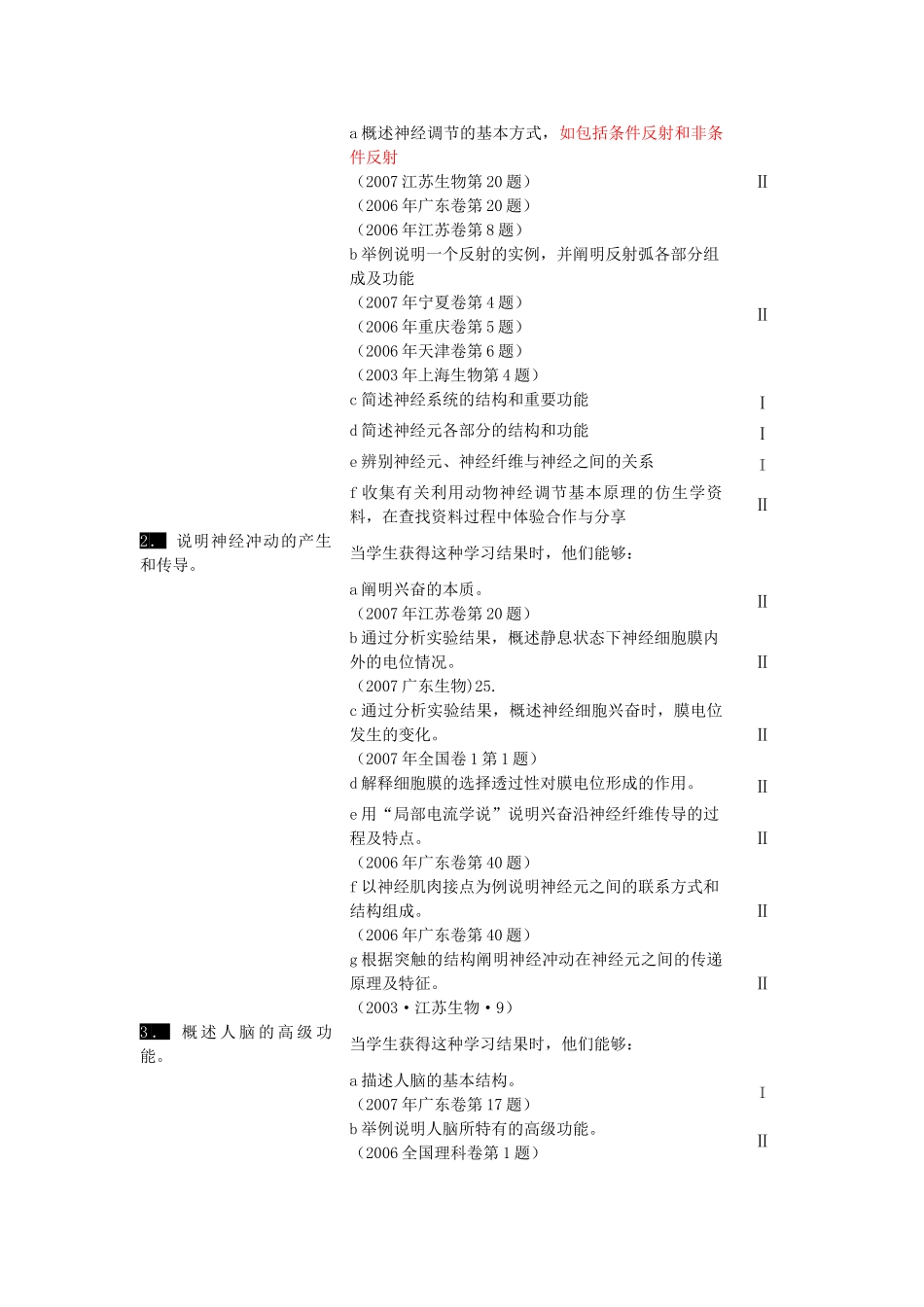 2008年高三生物备考浅析动物和人体生命活动的调节专题人教版_第2页
