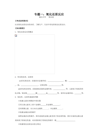 2008年江苏连云港市二轮化学专题复习最新教学案汇编（1）